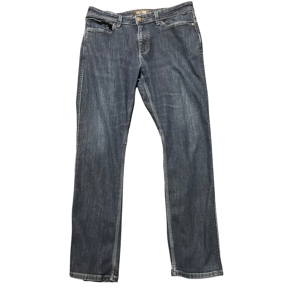 DU/ER Relaxed Taper Performance Denim‎ Jeans Dark Wash Mens 34x30